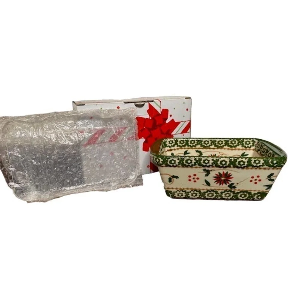 Temp-tations Holiday‎ Baking Dishes with Lids NEW in Gift Box Set of Three